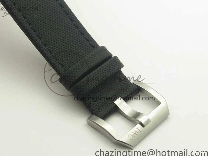 MIROTIME 0406 HighQuality Mark XVIII LAUREUS IW324703 Black Ceramic MKF Best Edition On Black Nylon Strap A 7218